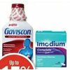 Imodium, Gaviscon Liquid or Foam Tabs - Up to 15% off