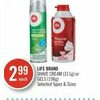 Life Brand Shave Cream Or Gels - $2.99