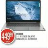 Lenovo 14" 4/128gb Ideapad Windows 11 Notebook - $449.99