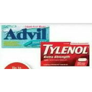 Advil, Motrin or Tylenol Pain Relief Products - Up to 25% off