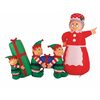 Gemmy Inflatable Mrs. Claus Boss Scene - $119.99 (Up to $40.00 off)
