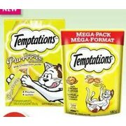 Temptations Creamy Purrrr-Ee or Mega Pack Cat Treats - 2/$7.00