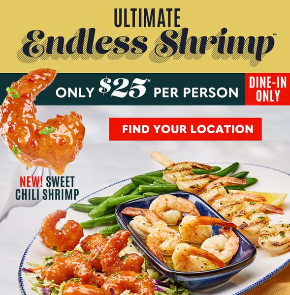 Red Lobster Endless Shrimp is Back!