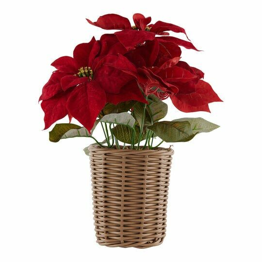 Giant Tiger Artificial Poinsettia RedFlagDeals