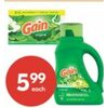 Cheer, Gain Laundry Detergent or Gain Sheets - $5.99