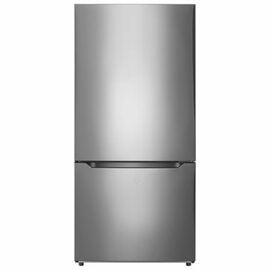 Insignia 30" 18.6 Cu. Ft. Bottom Freezer Refrigerator (NS-RBM18SS0-C) - Stainless - Only at Best Buy