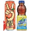 Nestea Iced Tea or Peace Tea King Can Beverages - 2/$4.50