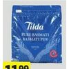 Tilda Basmati Rice - $11.99