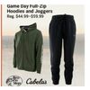 Bass Pro Shops and Cabela's Game Day Full-Zip Hoodies and Joggers - $30.98-$39.98 (30% off)